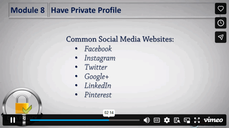 M8 Social Network Security