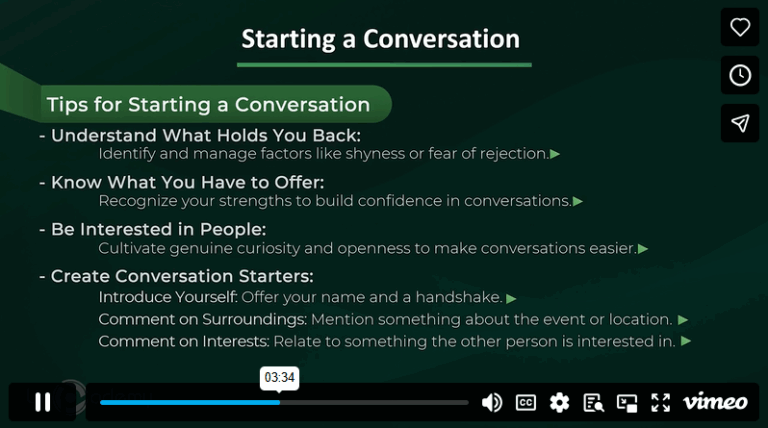 Small Talk To Deep Connections