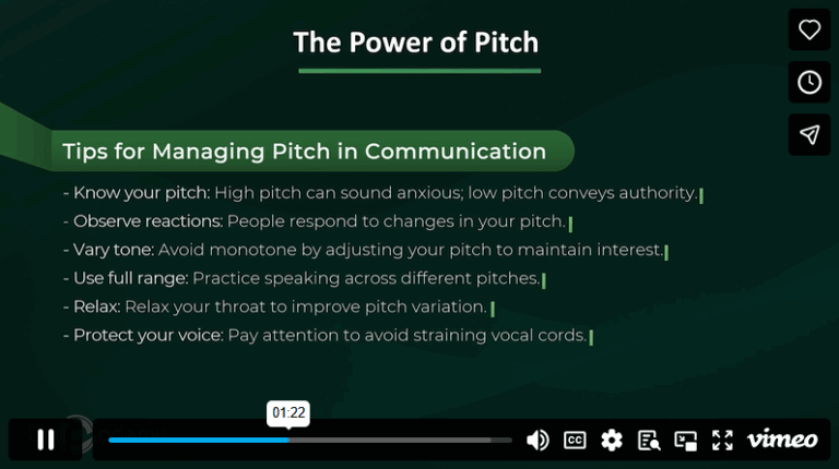 Techniques In Paraverbal Communication