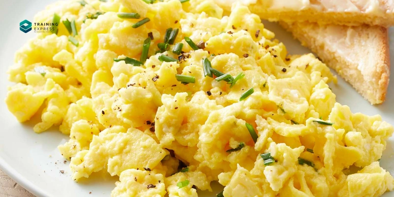 Creamy Scrambled Eggs - Soft Foods For Braces