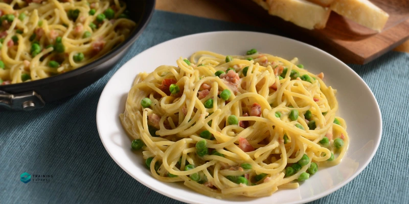 Creamy Skillet Noodles with Peas