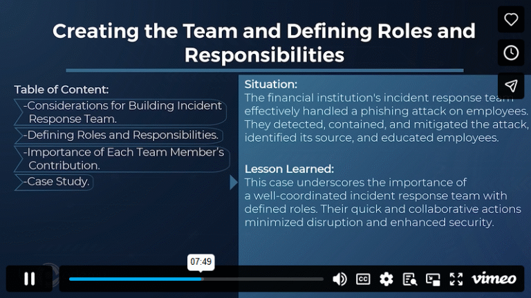 Incident Response Planning