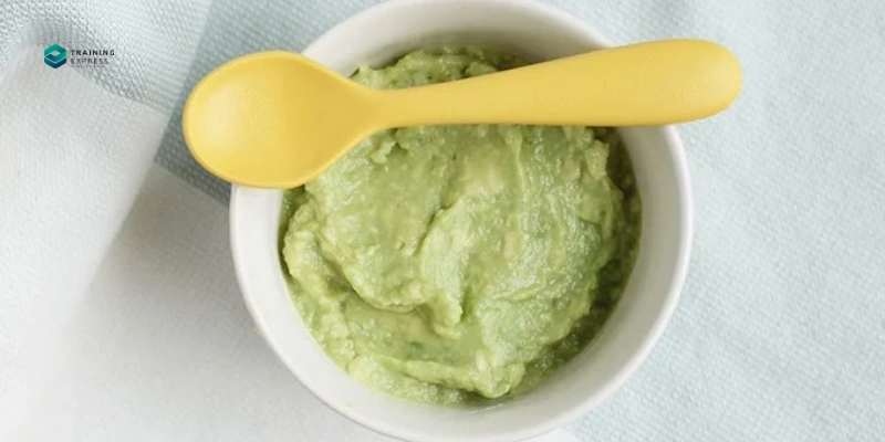 Soft Avocado Mash for Braces