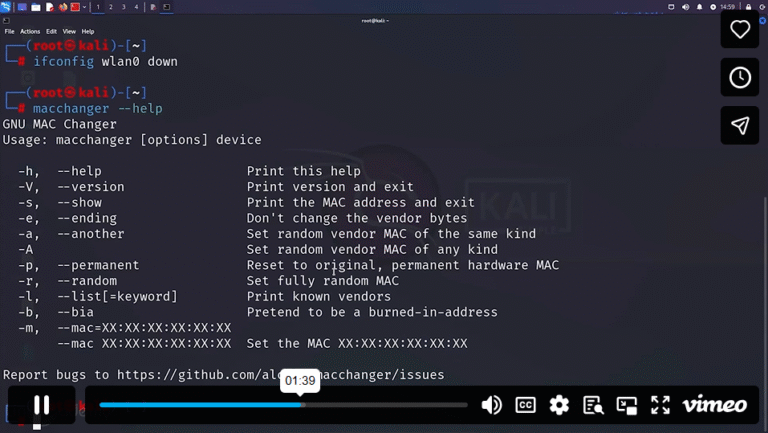 14- Changing The Mac Address (Part Ii)