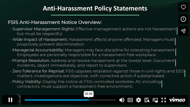 M4- Lecture – Workplace Policy Framework