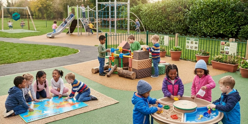 Childcare Professionals Use the EYFS Learning Areas in Practice