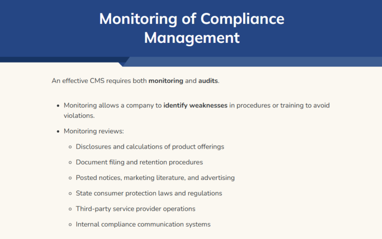Compliance Management System (CMS)