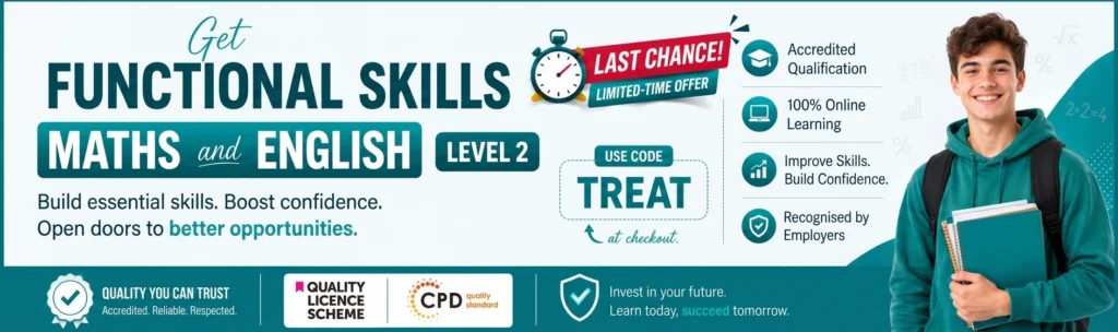 Functional Skills Maths and English Level 2