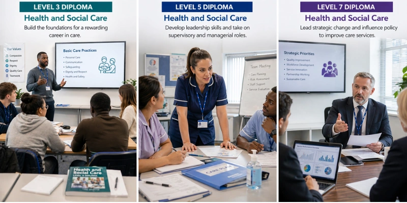Types of Health and Social Care Courses Available