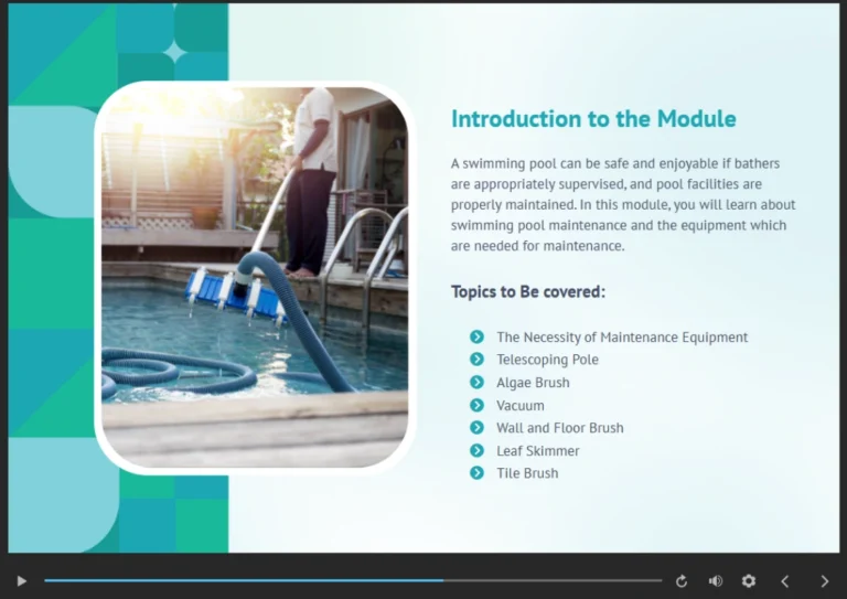 Sneak Peek of Swimming Pool Maintenance