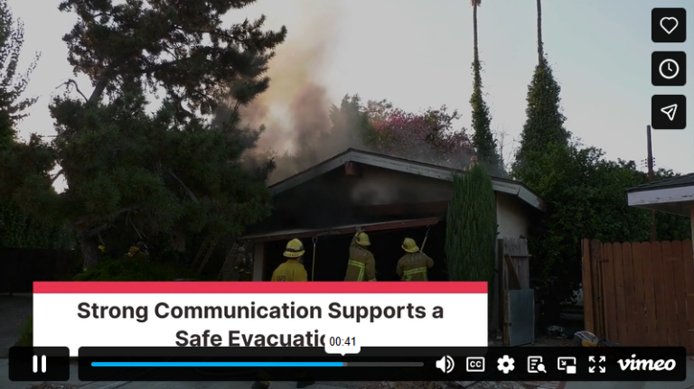 3.4 – Communication During an Evacuation