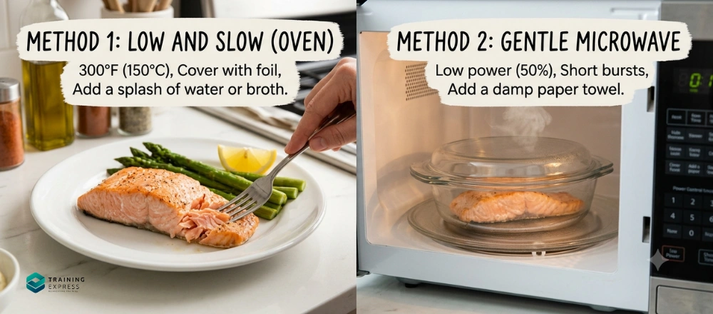 How to Reheat Salmon Without Drying It Out
