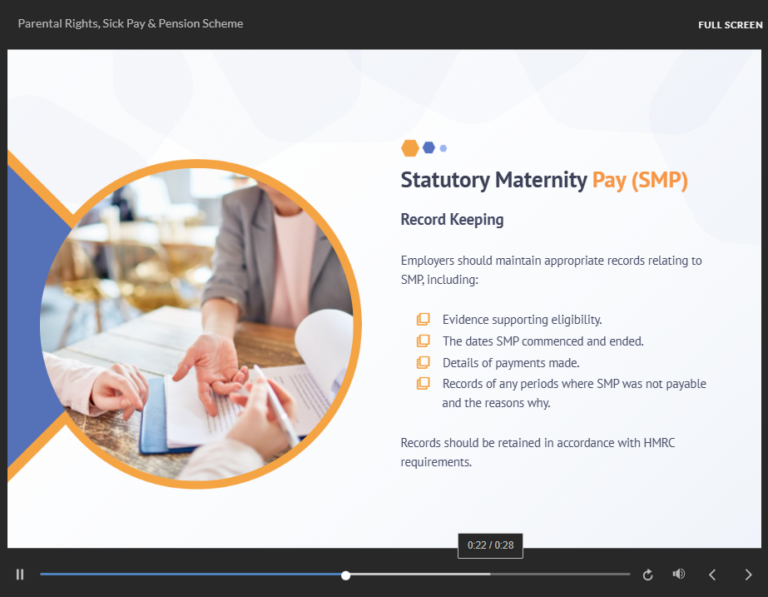 Module 07 Parental Rights, Sick Pay & Pension Scheme