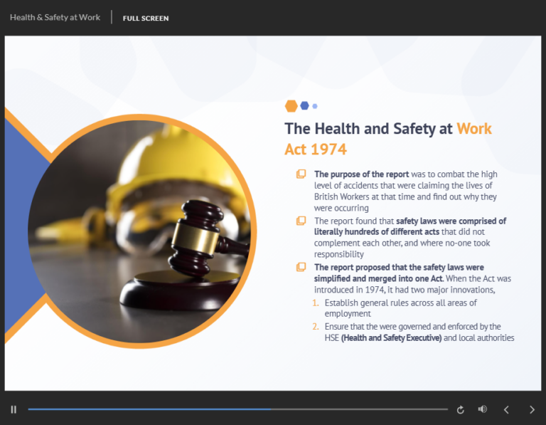 Module 09 Health & Safety at Work
