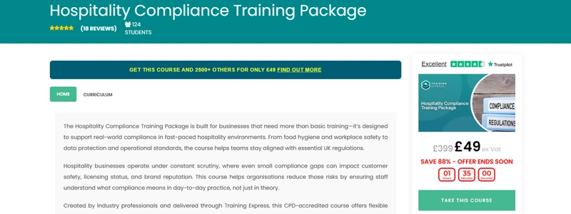 Why Training Express Compliance Courses Are Built for UK Food Safety Standards