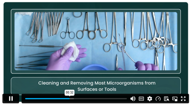 4.1.1. Sterilisation and Disinfection Techniques in Surgery