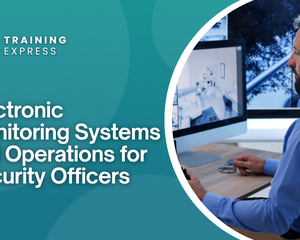 Electronic Monitoring Systems and Operations for Security Officers