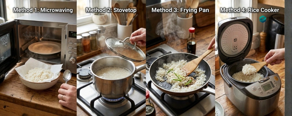 How to Reheat Rice