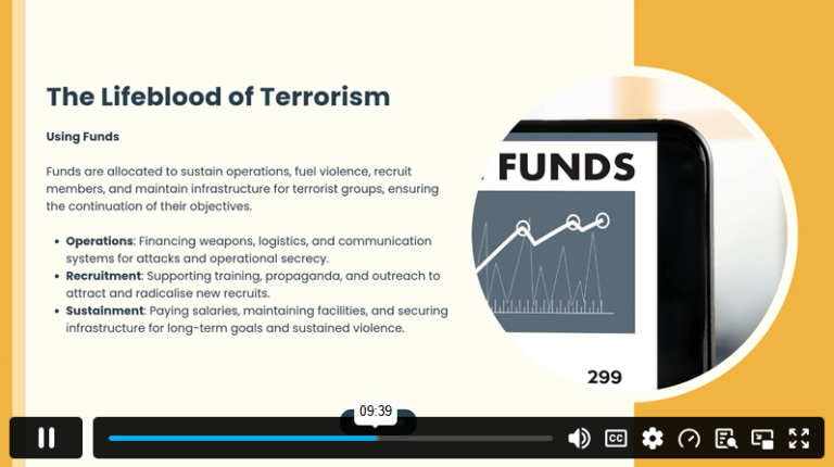 Module 2 Terrorist Financing The Lifeblood of Global Chaos