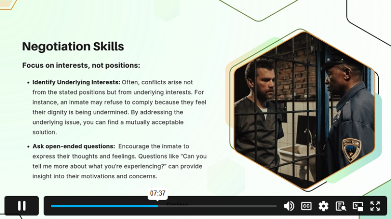 Module 3 Conflict Resolution and Communication Skills