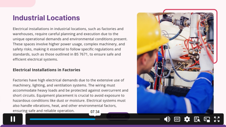 Module 3 Electrical Installations in Special Locations