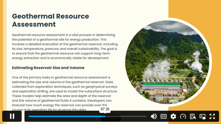 Module 3 Geothermal Energy Resources and Sites