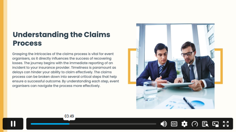 Module 3 Navigating Claims and Incident Reporting