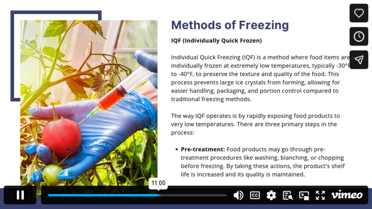 Module 4 Refrigeration and Freezing Techniques