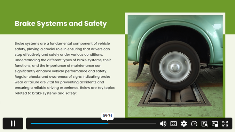 Module 4 The Role Of Vehicle Maintenance In Safety