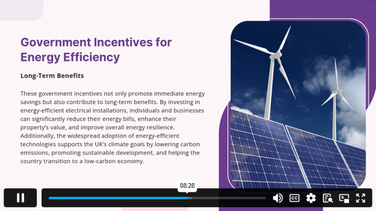 Module 5 Energy Efficiency and Sustainable Electrical Practices
