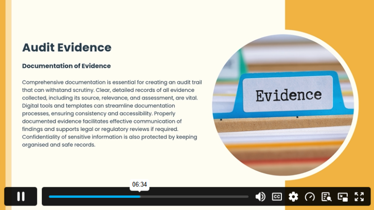 Module 5 Internal Controls and Evidence Gathering