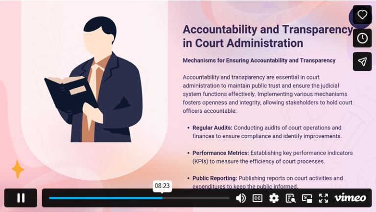 Module 5 Professionalism and Ethics in Court Administration