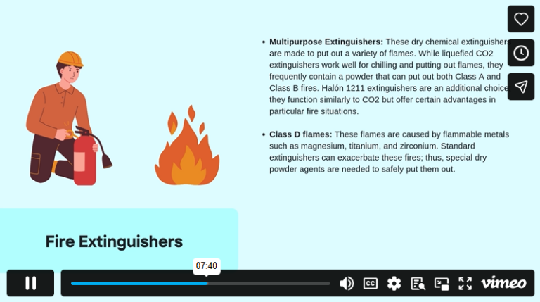 Module 6 Fire Safety and Emergency Plans