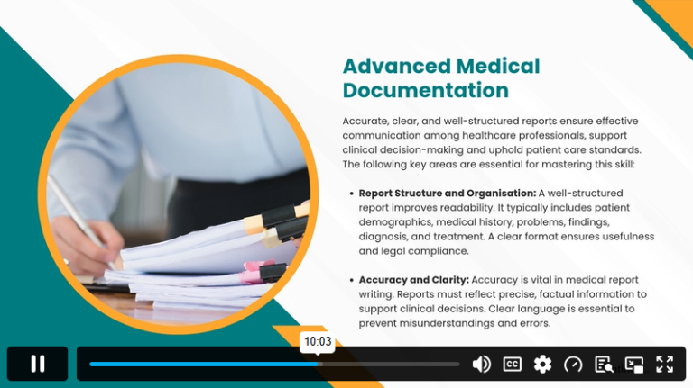 Module 8 Advanced Skills for Medical Secretaries