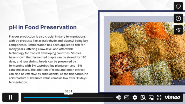 Module 8 Chemical Preservation and Microbes in Food- (Part-2)