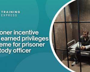 Prisoner incentive and earned privileges scheme for prisoner custody officer