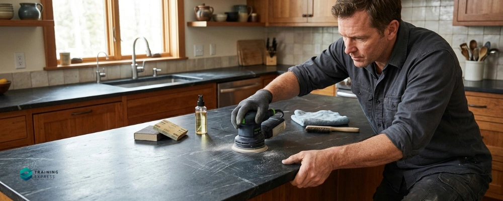 Repairing Scratches on Soapstone Countertops