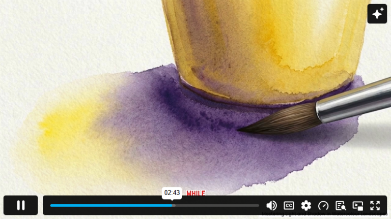 Module 3 – Mastering Light and Shadow in Watercolour Landscapes