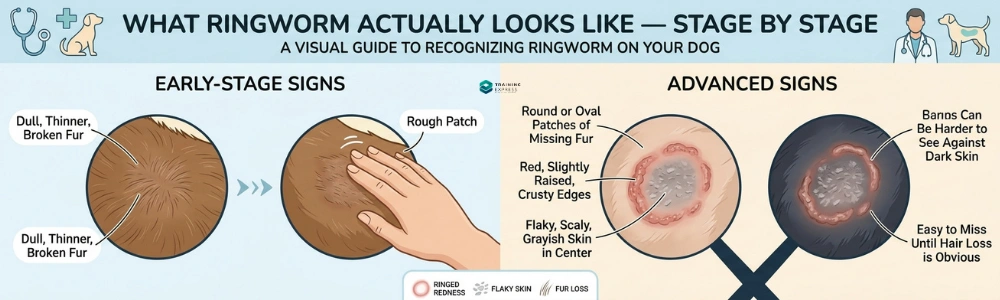 What Does Ringworm Look Like on a Dog