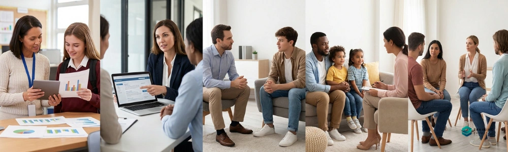 Five categories of guidance and counselling