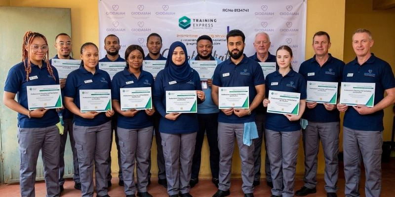 Learner achievement from an online cleaning course