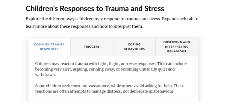 Module 3 Trauma, Resilience and Recovery