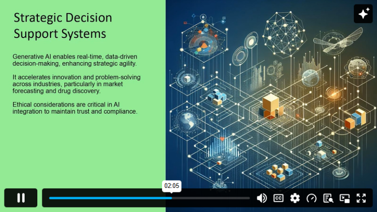 Unit 14 Strategic Decision Support Systems