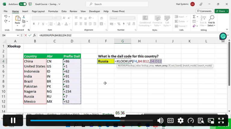 XLOOKUP