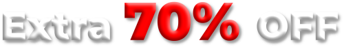 Extra 70% OFF